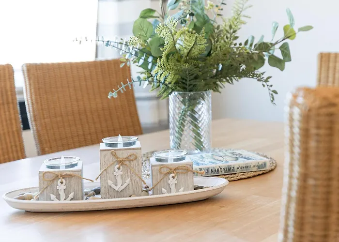 Apartamento Strandhafer 1 Utkiekerblick Burgtiefe auf Fehmarn